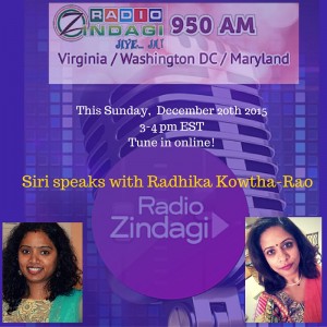 Radio Zindagi Rads Interview published