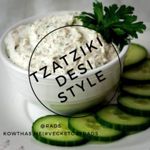 Tzatziki, desi style, indian style. kowthas tunnelingthru keto
