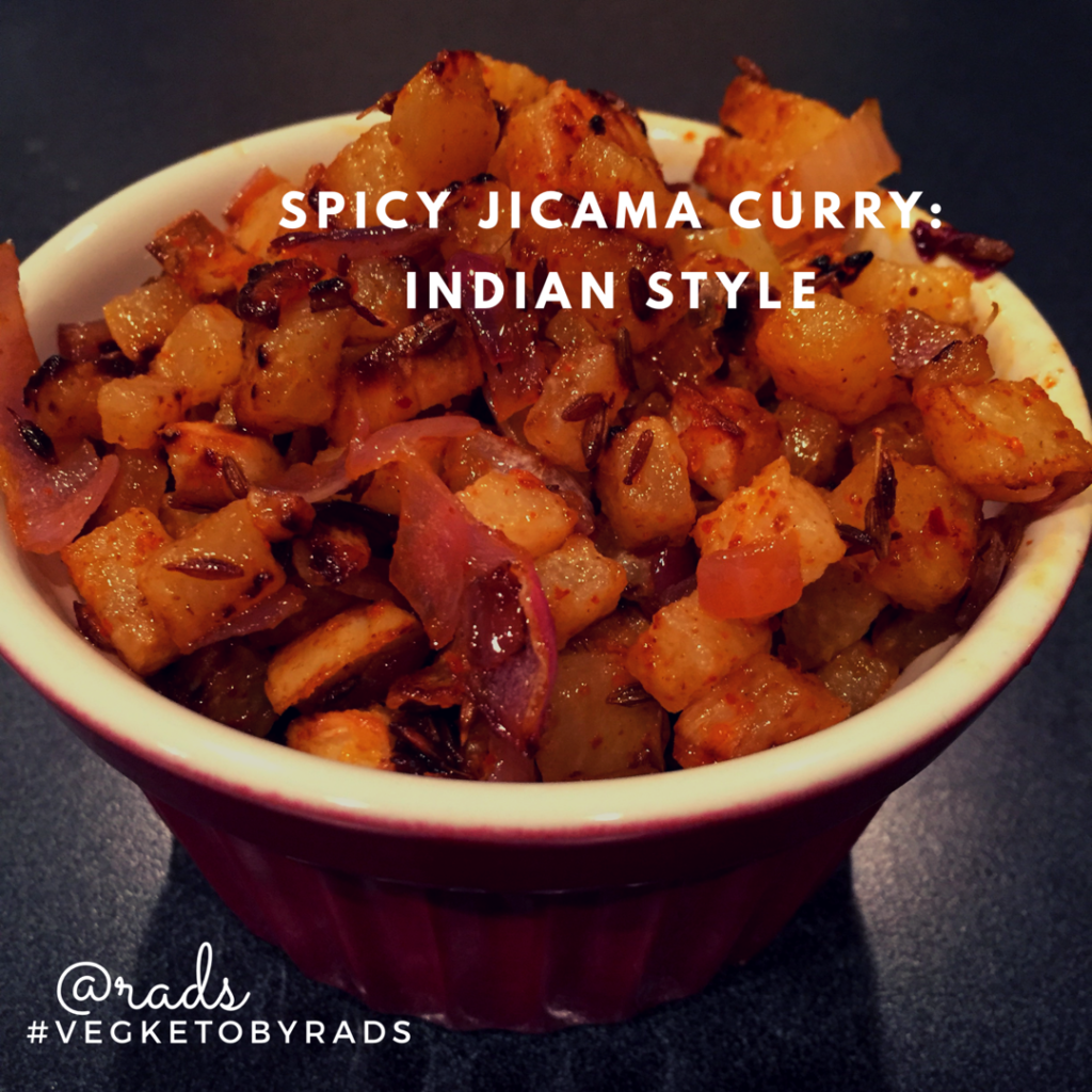 Low carb root jicama, recipe for fries and indian style curry - while staying keto and low carb 