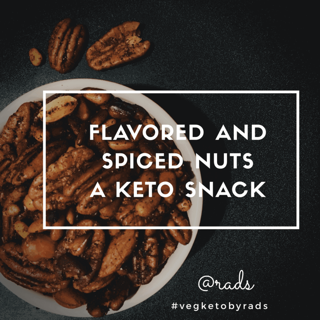 RECIPE Spiced nut mix, a keto snack