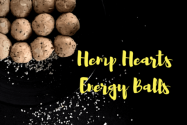 HEMP HEARTS energy balls #vegketobyrads