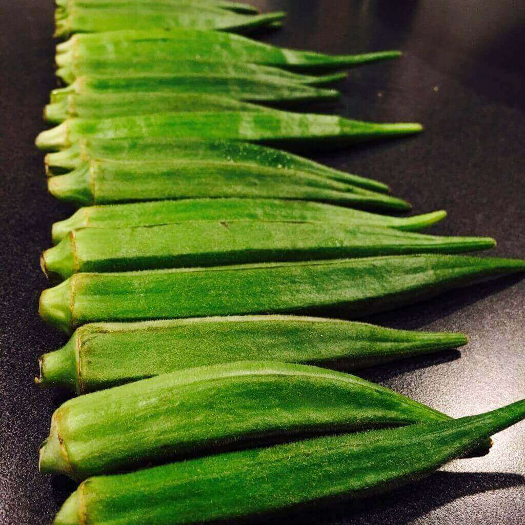 Okra curry 