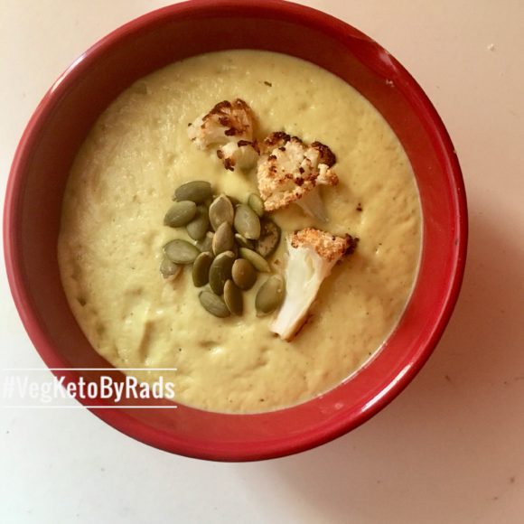 Keto Recipe Cream Of Cauliflower Soup With Coconut Milk