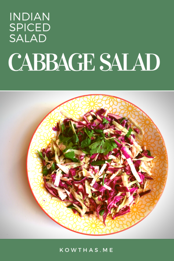 Recipe Low Carb Indian Spiced Cabbage Salad tunneling thru