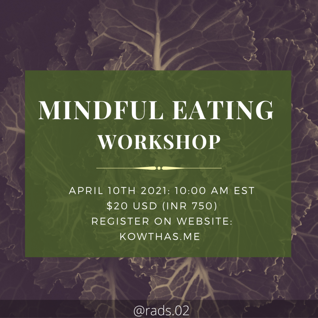 Mindful Eating Workshop